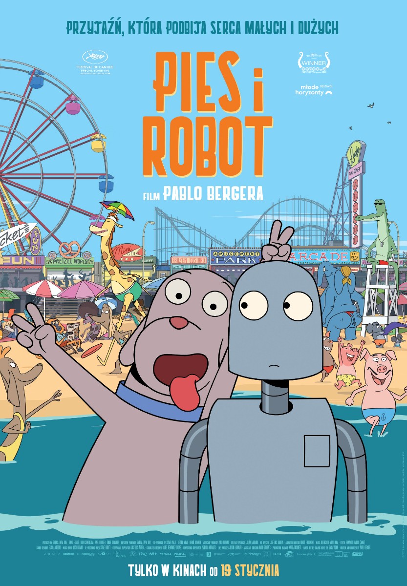 Plakat: Pies i Robot