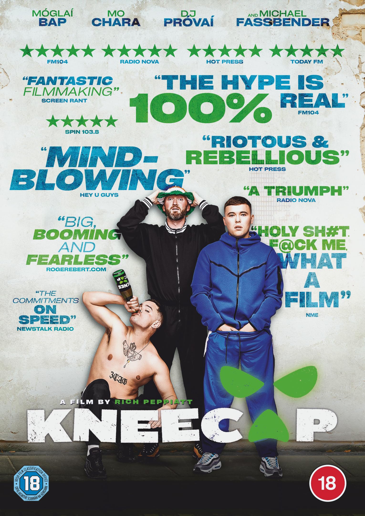 Plakat: Kneecap. Hip-hopowa rewolucja