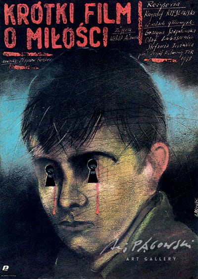 Plakat: Krótki film o miłości